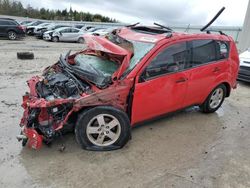 Salvage cars for sale at Franklin, WI auction: 2007 Mitsubishi Outlander ES