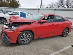 Honda Civic ex salvage cars for sale: 2018 Honda Civic EX