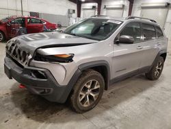 Jeep salvage cars for sale: 2014 Jeep Cherokee Trailhawk