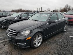 Mercedes-Benz salvage cars for sale: 2014 Mercedes-Benz C 250