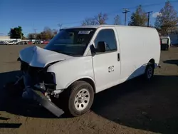 Salvage trucks for sale at New Britain, CT auction: 2012 Chevrolet Express G1500