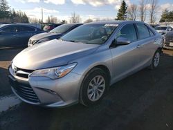 Salvage cars for sale at Bowmanville, ON auction: 2015 Toyota Camry LE