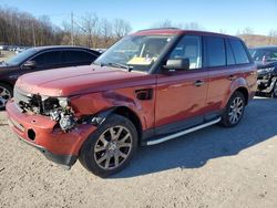 Land Rover salvage cars for sale: 2008 Land Rover Range Rover Sport HSE