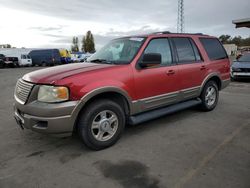 Ford Expedition salvage cars for sale: 2003 Ford Expedition Eddie Bauer