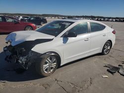 Hyundai salvage cars for sale: 2020 Hyundai Elantra SEL