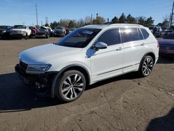 2021 Volkswagen Tiguan SEL Premium R-Line en venta en Denver, CO