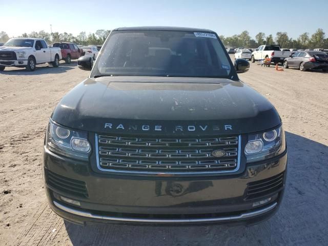 2017 Land Rover Range Rover Supercharged