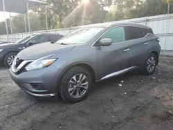 Nissan salvage cars for sale: 2015 Nissan Murano S