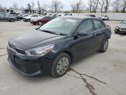 Salvage cars for sale at Bridgeton, MO auction: 2020 KIA Rio LX