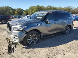 Salvage cars for sale at Conway, AR auction: 2020 Infiniti QX80 Luxe