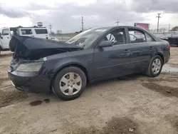 Salvage cars for sale at Chicago Heights, IL auction: 2007 Hyundai Sonata GLS