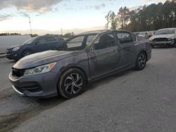 Salvage cars for sale at Dunn, NC auction: 2017 Honda Accord LX