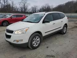 Salvage cars for sale at Ellwood City, PA auction: 2012 Chevrolet Traverse LS