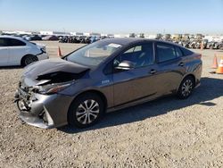 Salvage cars for sale at auction: 2022 Toyota Prius Prime LE