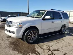 Salvage cars for sale at Woodhaven, MI auction: 2010 Lincoln Navigator