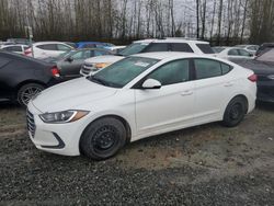 Hyundai salvage cars for sale: 2017 Hyundai Elantra SE