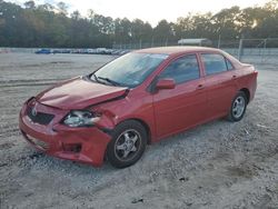 Toyota salvage cars for sale: 2009 Toyota Corolla Base