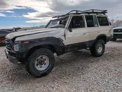 Toyota salvage cars for sale: 1989 Toyota Land Cruiser FJ62 GX