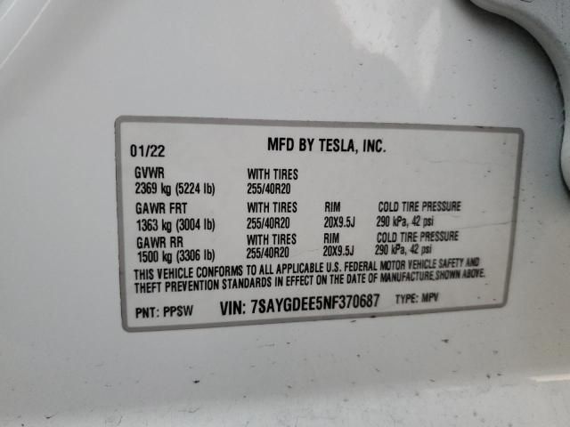 2022 Tesla Model Y