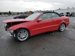 Mercedes-Benz clk-Class salvage cars for sale: 2009 Mercedes-Benz CLK 350