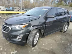 Chevrolet salvage cars for sale: 2018 Chevrolet Equinox LS