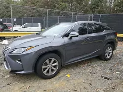 Lexus Vehiculos salvage en venta: 2017 Lexus RX 350 Base