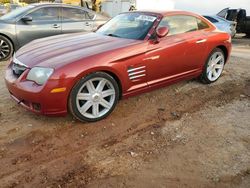 Chrysler Crossfire salvage cars for sale: 2004 Chrysler Crossfire Limited