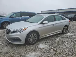 Salvage cars for sale at Wayland, MI auction: 2015 Hyundai Sonata Sport