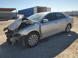 Vehiculos salvage en venta de Copart Andrews, TX: 2012 Toyota Camry Base