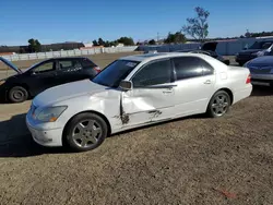 Salvage cars for sale at American Canyon, CA auction: 2004 Lexus LS 430