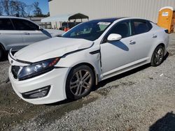 Salvage cars for sale at Spartanburg, SC auction: 2013 KIA Optima SX