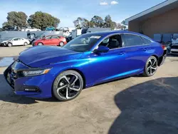 Salvage cars for sale from Copart Hayward, CA: 2020 Honda Accord Sport