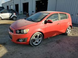 Salvage cars for sale at Jacksonville, FL auction: 2013 Chevrolet Sonic LTZ