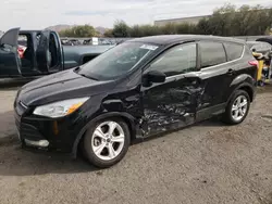 Salvage cars for sale at Las Vegas, NV auction: 2016 Ford Escape SE