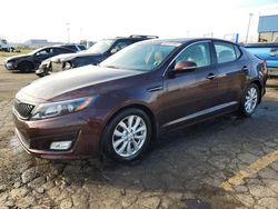 Vehiculos salvage en venta de Copart Woodhaven, MI: 2015 KIA Optima EX