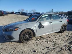 Salvage cars for sale at West Warren, MA auction: 2024 Honda Civic Sport