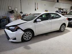 Salvage cars for sale at Chambersburg, PA auction: 2018 Toyota Corolla L