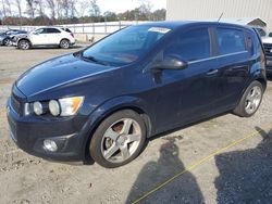 Chevrolet Sonic salvage cars for sale: 2015 Chevrolet Sonic LTZ