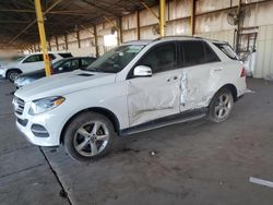 Salvage cars for sale at auction: 2018 Mercedes-Benz GLE 350