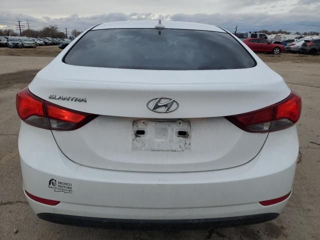 2016 Hyundai Elantra SE