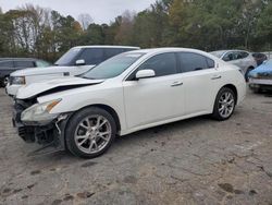 Salvage cars for sale at auction: 2014 Nissan Maxima S