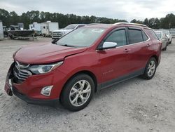 Chevrolet salvage cars for sale: 2018 Chevrolet Equinox Premier