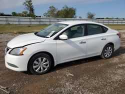 Salvage cars for sale at Houston, TX auction: 2015 Nissan Sentra S