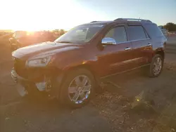 GMC Vehiculos salvage en venta: 2017 GMC Acadia Limited SLT-2