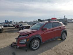 Salvage cars for sale at Des Moines, IA auction: 2021 Hyundai Kona SEL Plus