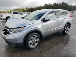 Salvage cars for sale at Harleyville, SC auction: 2018 Honda CR-V EX