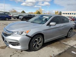 Honda salvage cars for sale: 2016 Honda Accord LX