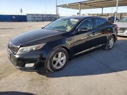 Salvage cars for sale at Anthony, TX auction: 2015 KIA Optima LX