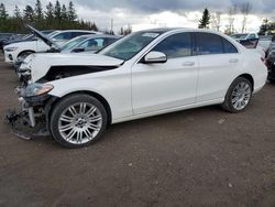 Mercedes-Benz salvage cars for sale: 2018 Mercedes-Benz C 300 4matic