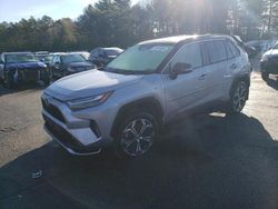 Salvage cars for sale at Exeter, RI auction: 2022 Toyota Rav4 Prime XSE